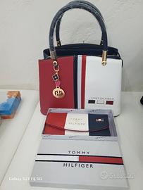 borsa e portafoglio di Tommy hilfiger