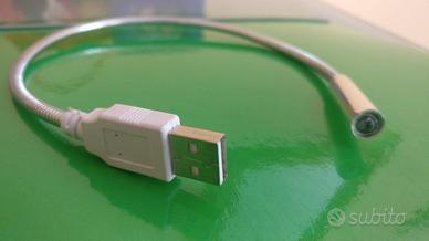 Portable USB Lampada LED