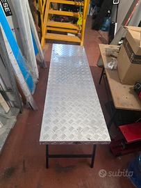 rampa e banco sollevamento/lavorazione moto 165x50