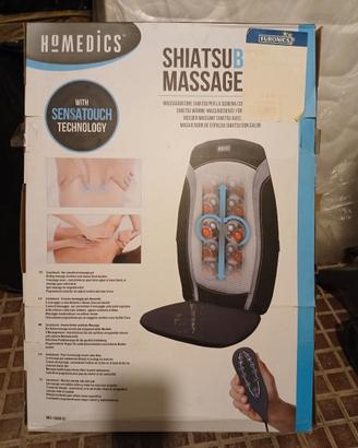 massaggiatore HoMedics shiatsu con calore