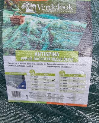 rete antispina verdelook 4x8 mt