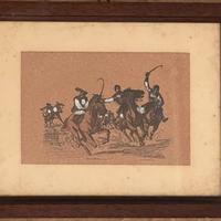 Quadretto vintage stampa