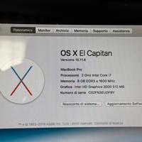 Apple MacBook Pro 15”