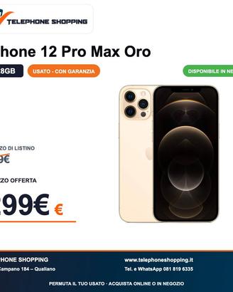 Apple iPhone 12 Pro Max 128GB Oro