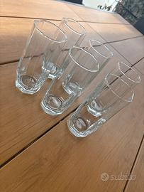 6 Bicchieri soffiati Whisky