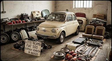 Lotto ricambi Fiat 500