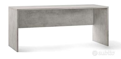 Scrivania sarnog grigia in legno