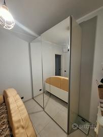 armadio con ante scorrevoli+ Letto/divano