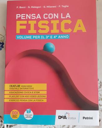 Libro "Pensa con la fisica" vol.1 (3⁰ e 4⁰ anno)