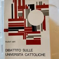 Dibattito sulle università cattoliche