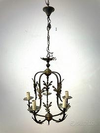 Lampadario sospensione 5 luci