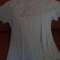 T-Shirt KAPPA celeste turchese mis. XL Usata