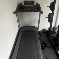 Tapis roulant da palestra con chiusura pedana