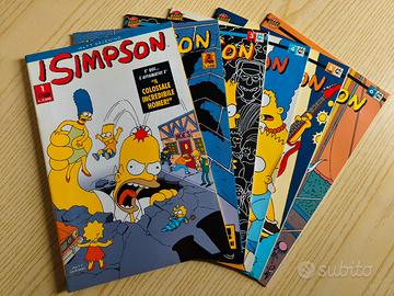 Raccolta di 47 fumetti I Simpsons