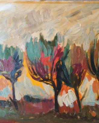 Aldo Pogliani (Milano) Alberi a Oleggio Olio