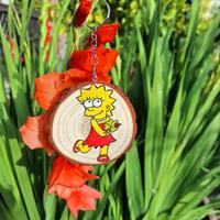 portachiavi legno personalizzato