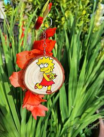 portachiavi legno personalizzato