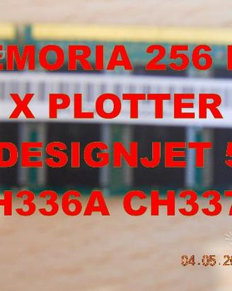 DIMM upgrade memoria da 256 MB plotter HP Dj 510