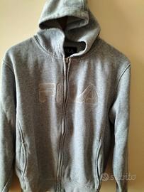 Fila felpa felpata da donna zip con cappuccio 
