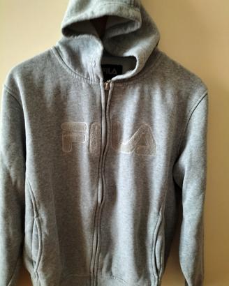 Fila felpa felpata da donna zip con cappuccio 