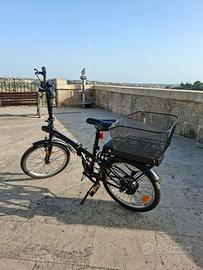 Bicicletta elettrica pieghevole B'TWIN