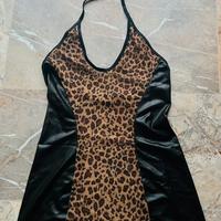 Mini Sottoveste stretch tg S animalier come nuova