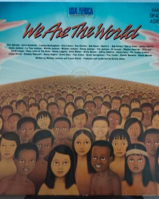 We Are The World - Maxi single 45giri