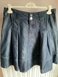 Gonna jeans blu Tg 46 OLTRE