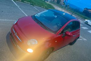 Fiat 500 lounge 70000 km originali garanzia permut