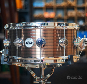 DW Collector's 14"x6,5" Vintage Acciaio/Rame