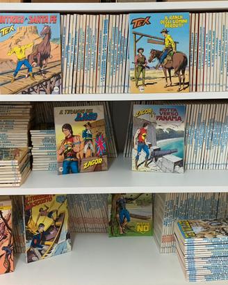 Lotto Fumetti Tex Zagor Mister No 750-800 volumi