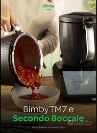 Bimby TM7 a tasso zero con secondo boccale