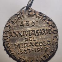 MEDAGLIA ARGENTO MADONNA DI FRASCATI 1977