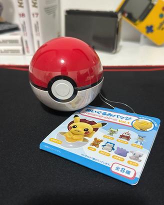Pokemon Center Japan Pokeball Plush Badge Vol.1