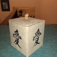 portagioie in carta di riso giapponese "amore"