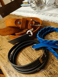 tre cinte un pelle nuove