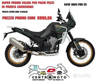 Kove 800 X PRO EURO 5 + PROMOZIONE BOMBA