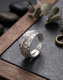 Anello argento s925 regolabile