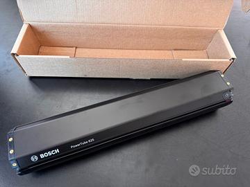 Batteria Bosch PowerTube 625 orizzontale