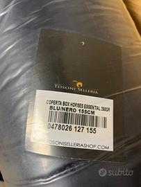 Equitazione-coperta box da cavallo