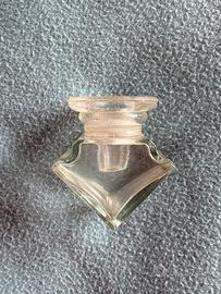 Calamaio in vetro con imbuto