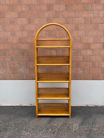 Libreria scaffalatura in bambù