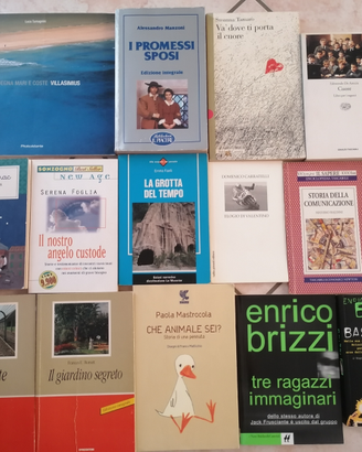 Libri titoli vari