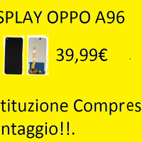 Display Oppo A96 sostituzione