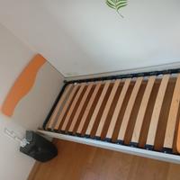 struttura letto singolo per 2 bambini