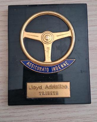 Targa premio vintage
