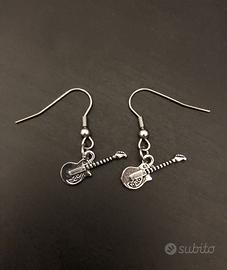 Guitar Earrings - Orecchini chitarra
