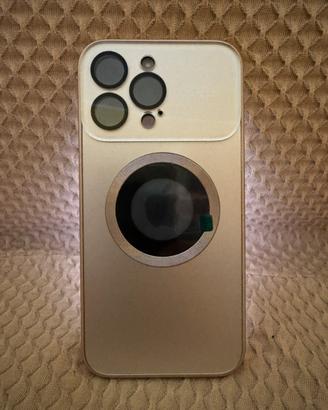 COVER iPHONE 15 PRO MAX Rosegold Metal Magsafe