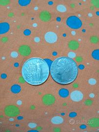 moneta da 100 lire del 1955 