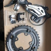 Cambio anteriore Shimano SLX + corone. Nuovi